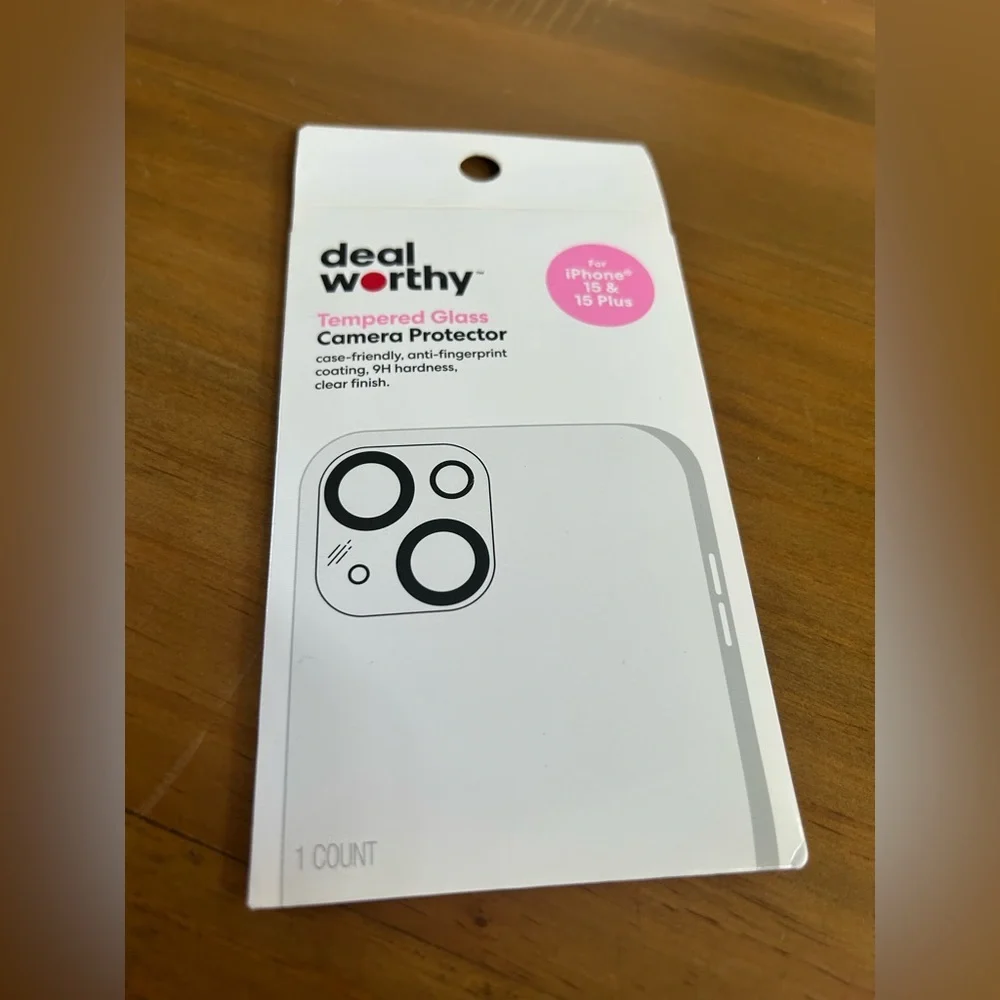 NWT Glass Elite Privacy Screen Protector for iPhone and camera protector